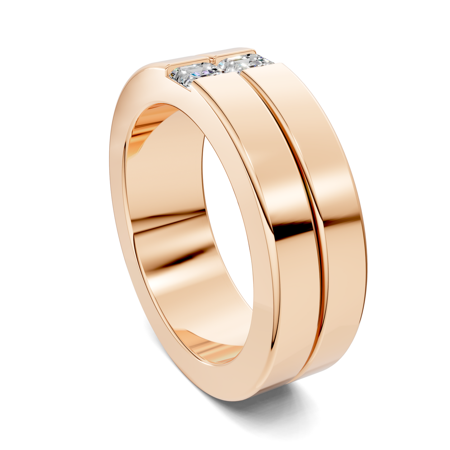 JULIAN DUAL ASSCHER DIAMOND RING