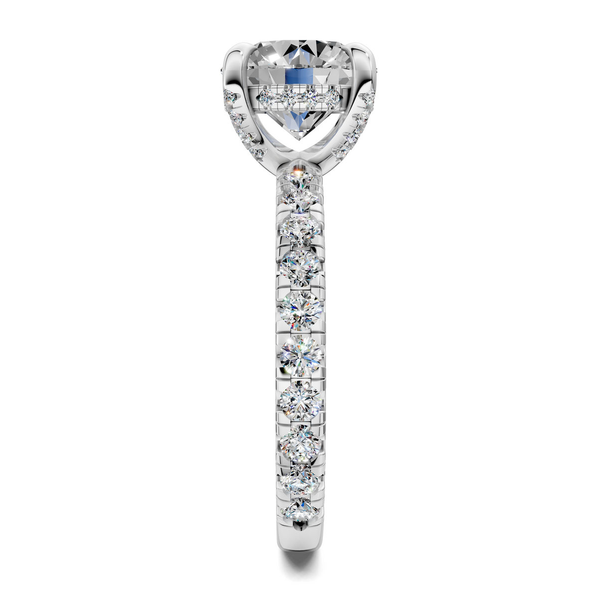 Junia Gallery Accent Ring Setting