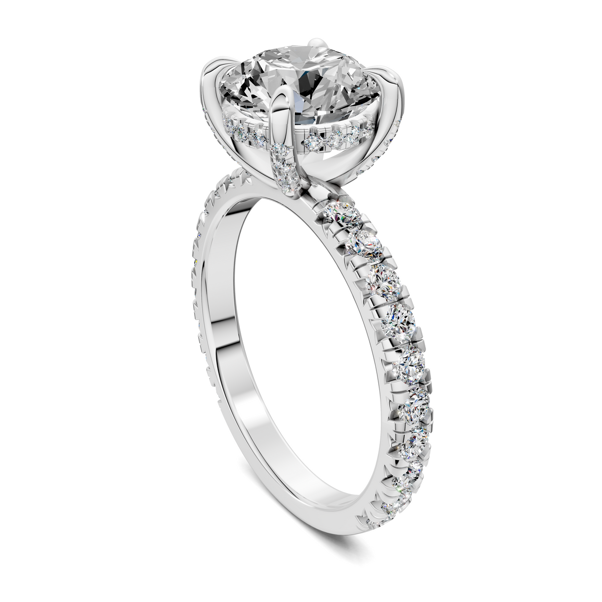 Junia Gallery Accent Ring Setting