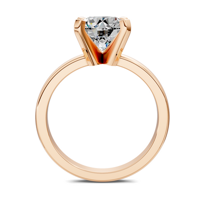 Leocadia Classic Solitaire Ring Setting