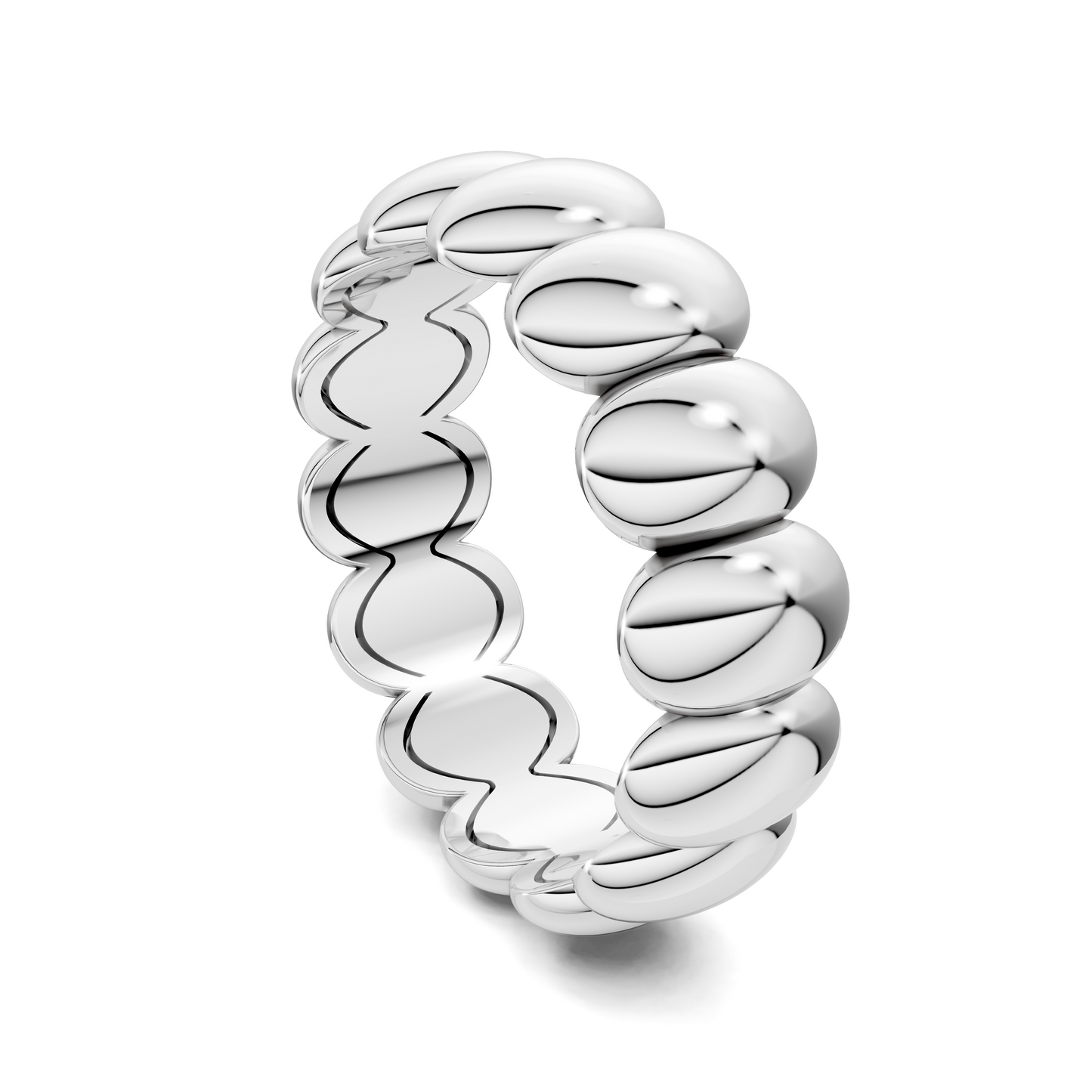 SADIE PUFFY STACKER RING