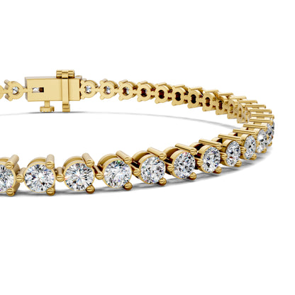ROUND PRONG TENNIS BRACELET