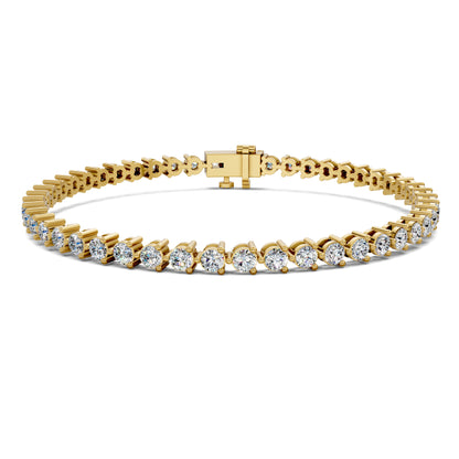 ROUND PRONG TENNIS BRACELET