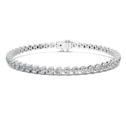 ROUND PRONG TENNIS BRACELET