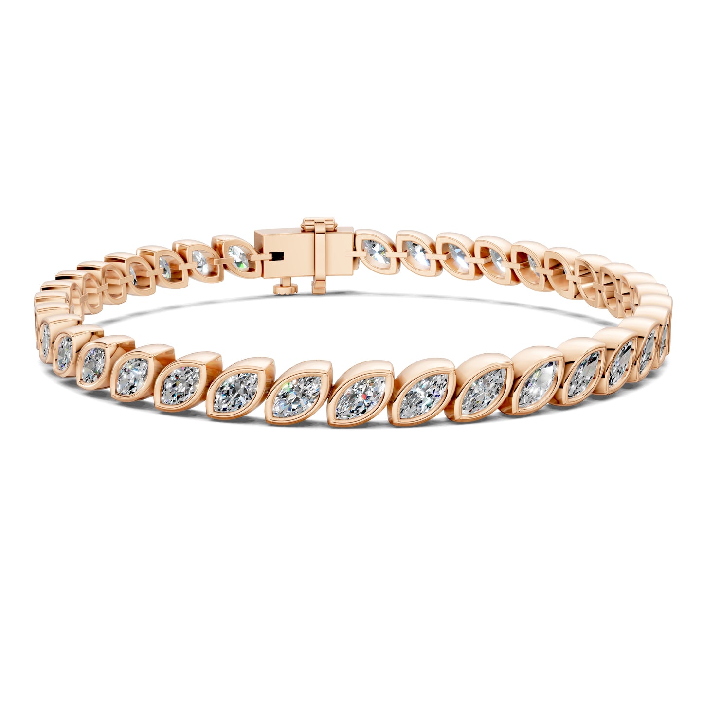MARQUISE BEZEL TENNIS BRACELET