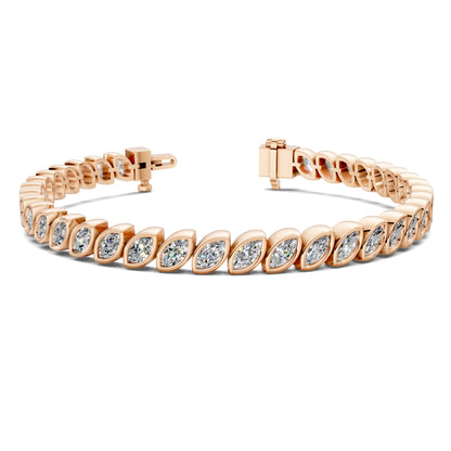 MARQUISE BEZEL TENNIS BRACELET
