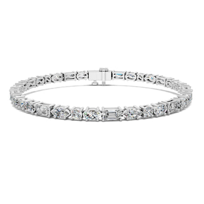 MULTI SHAPED TENNIS BRACELET