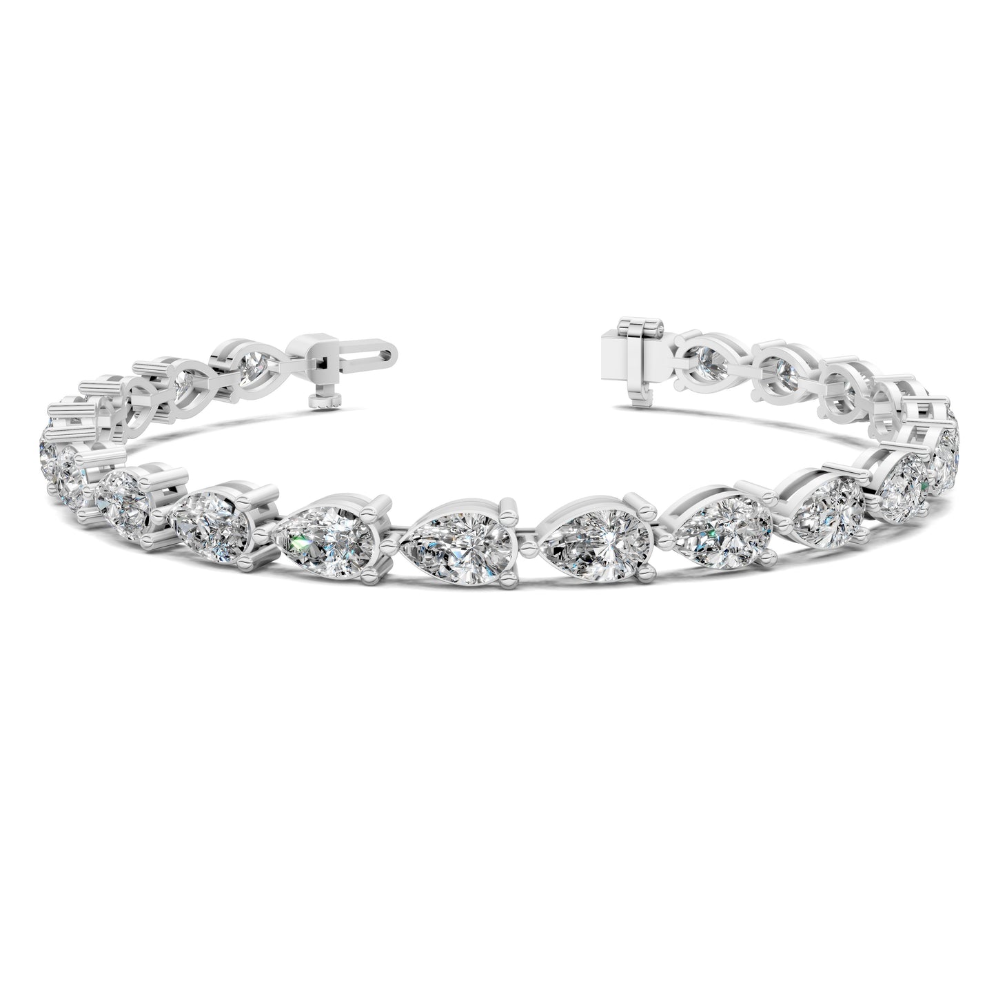 PEAR TENNIS BRACELET