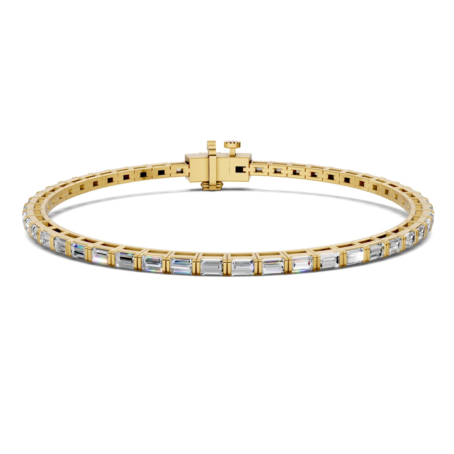 ASTRA BAGUETTE TENNIS BRACELET