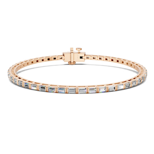 ASTRA BAGUETTE TENNIS BRACELET