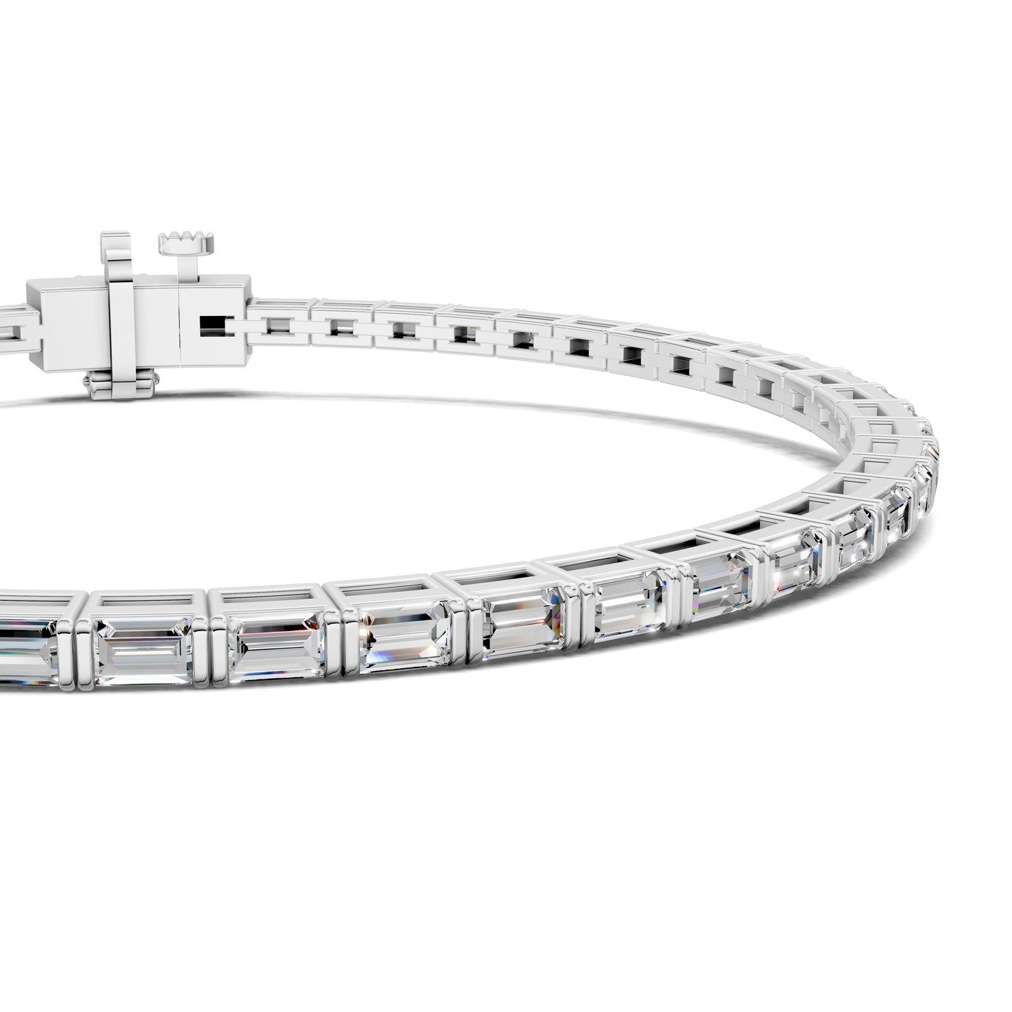 ASTRA BAGUETTE TENNIS BRACELET