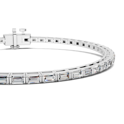 ASTRA BAGUETTE TENNIS BRACELET