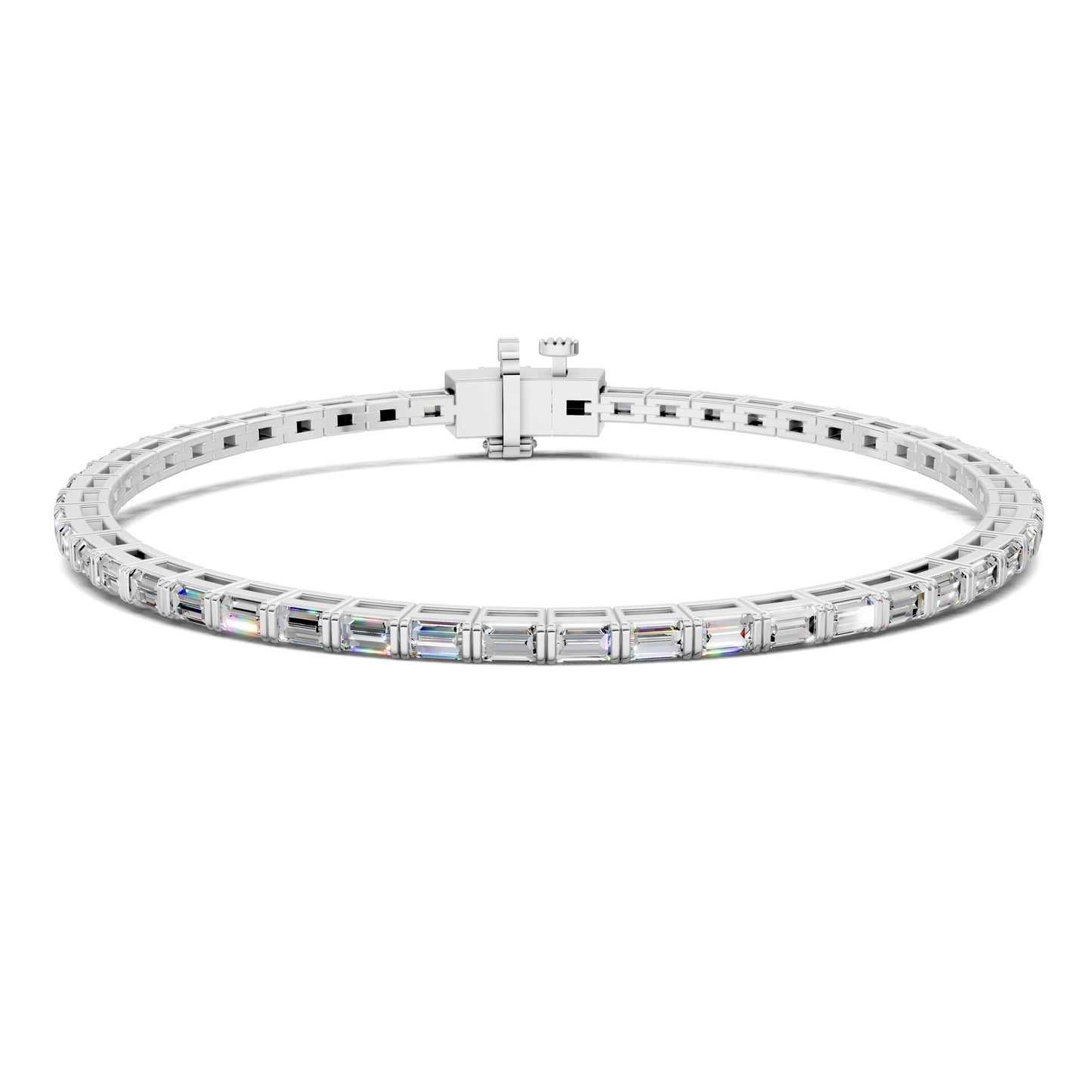 ASTRA BAGUETTE TENNIS BRACELET