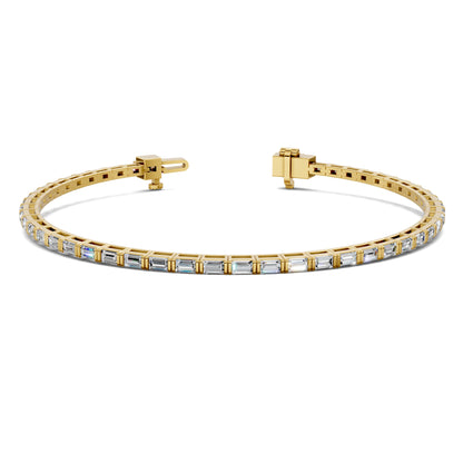 ASTRA BAGUETTE TENNIS BRACELET