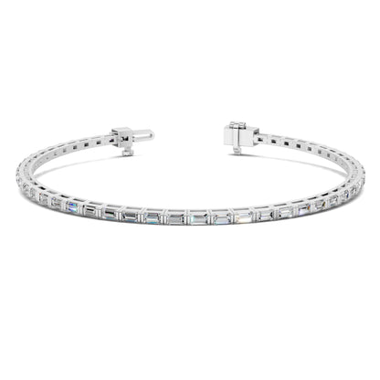 ASTRA BAGUETTE TENNIS BRACELET