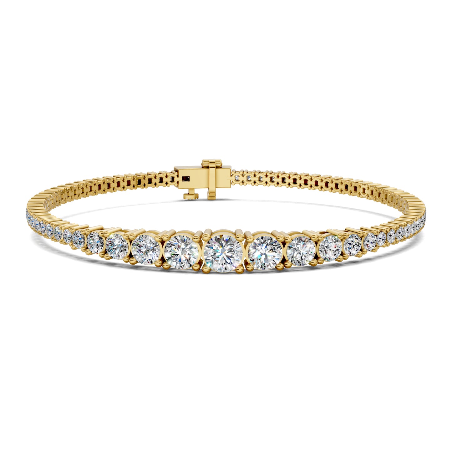 GRADUATED TENNIS BRACELET