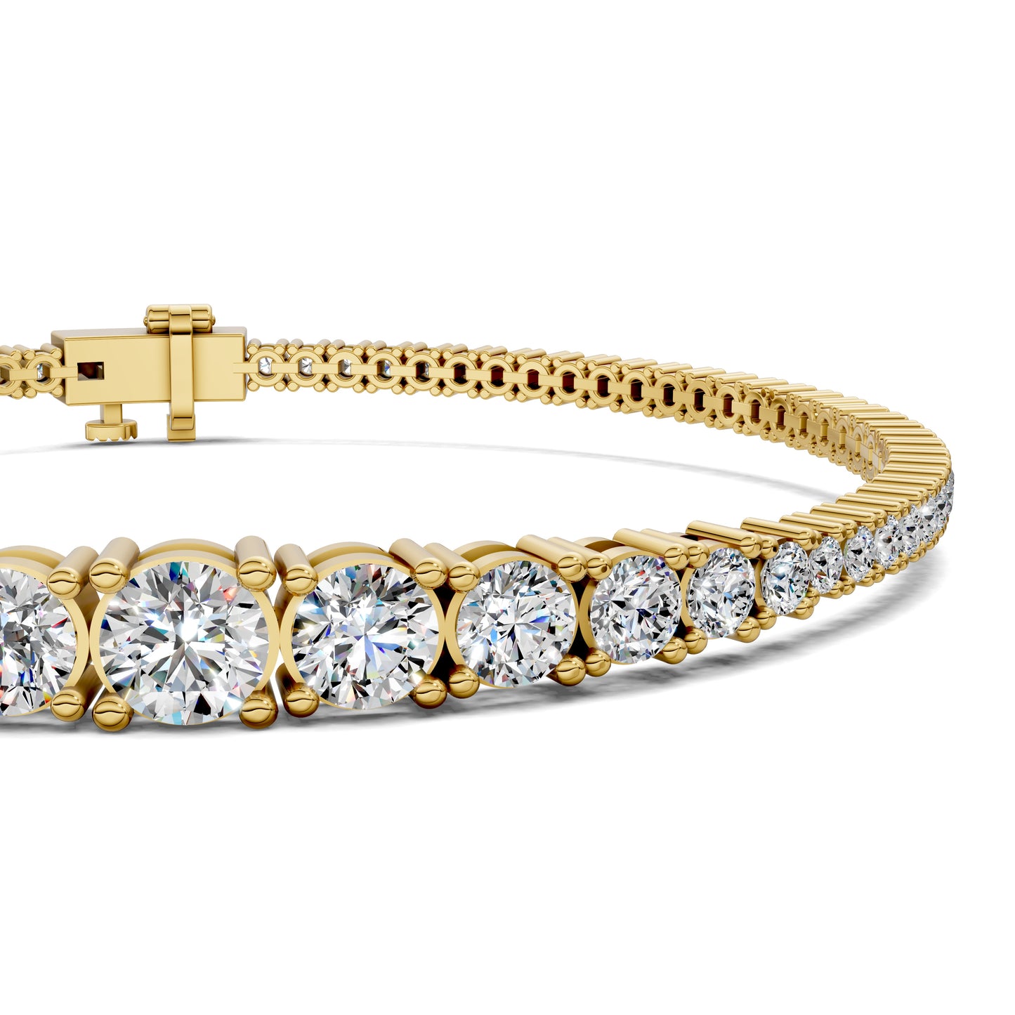 GRADUATED TENNIS BRACELET