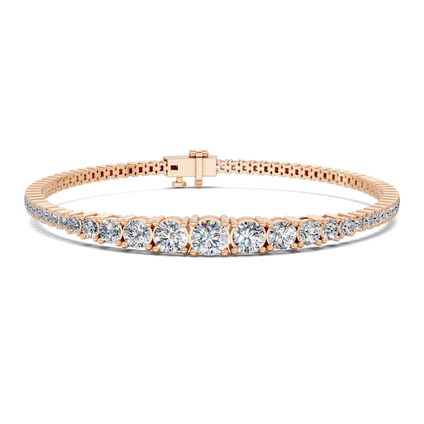 GRADUATED TENNIS BRACELET