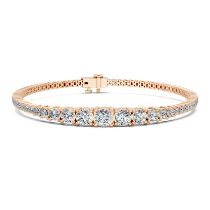 GRADUATED TENNIS BRACELET