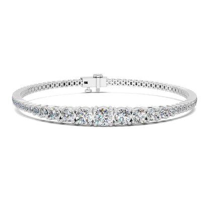 GRADUATED TENNIS BRACELET
