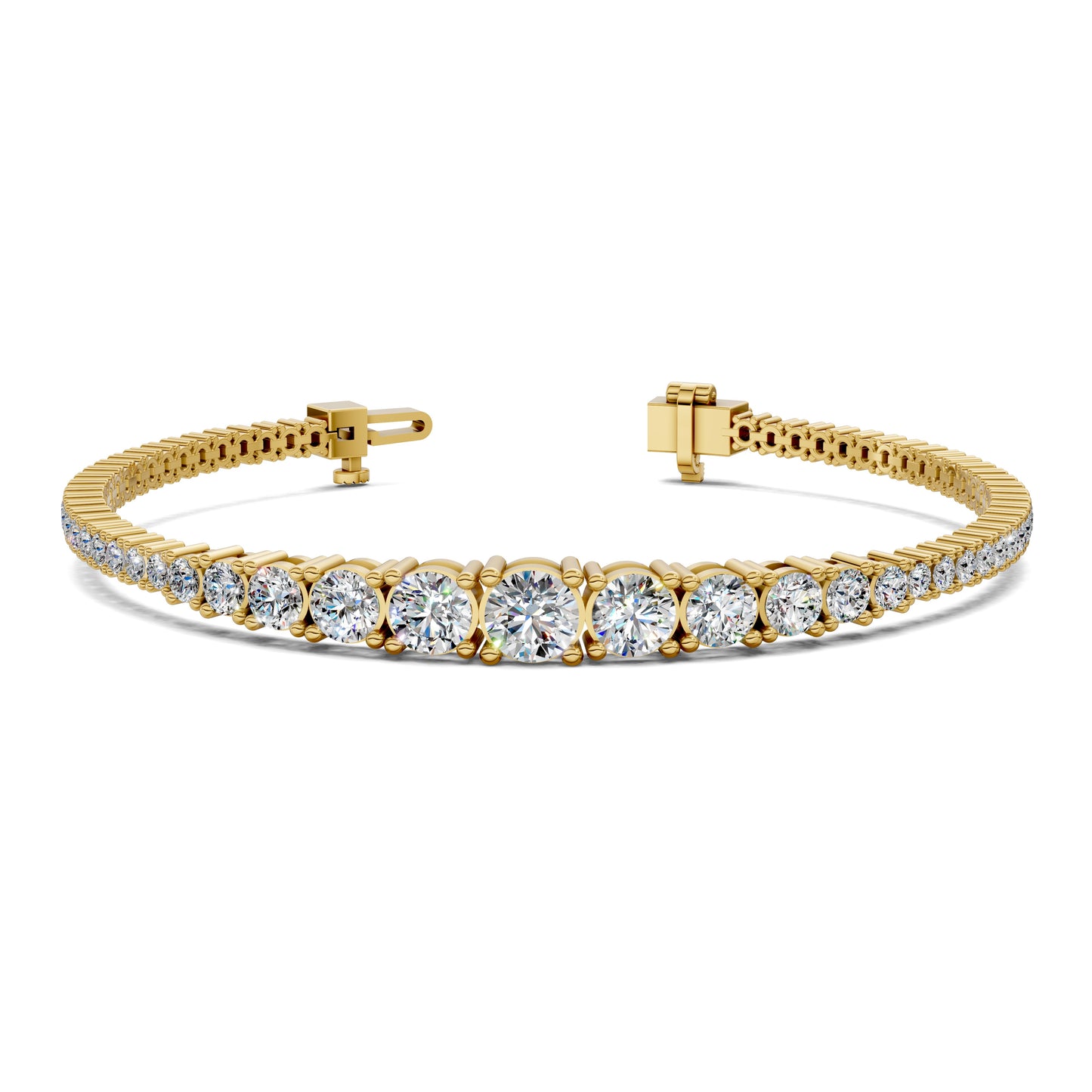 GRADUATED TENNIS BRACELET