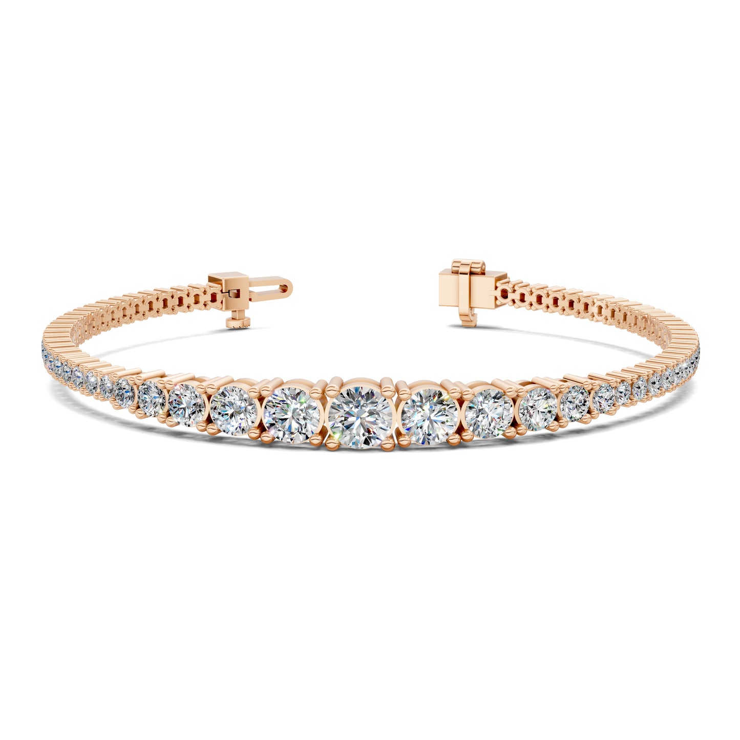 GRADUATED TENNIS BRACELET