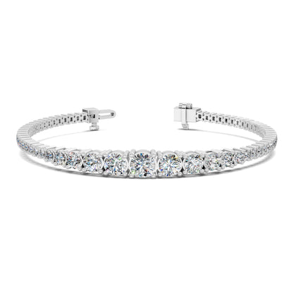 GRADUATED TENNIS BRACELET