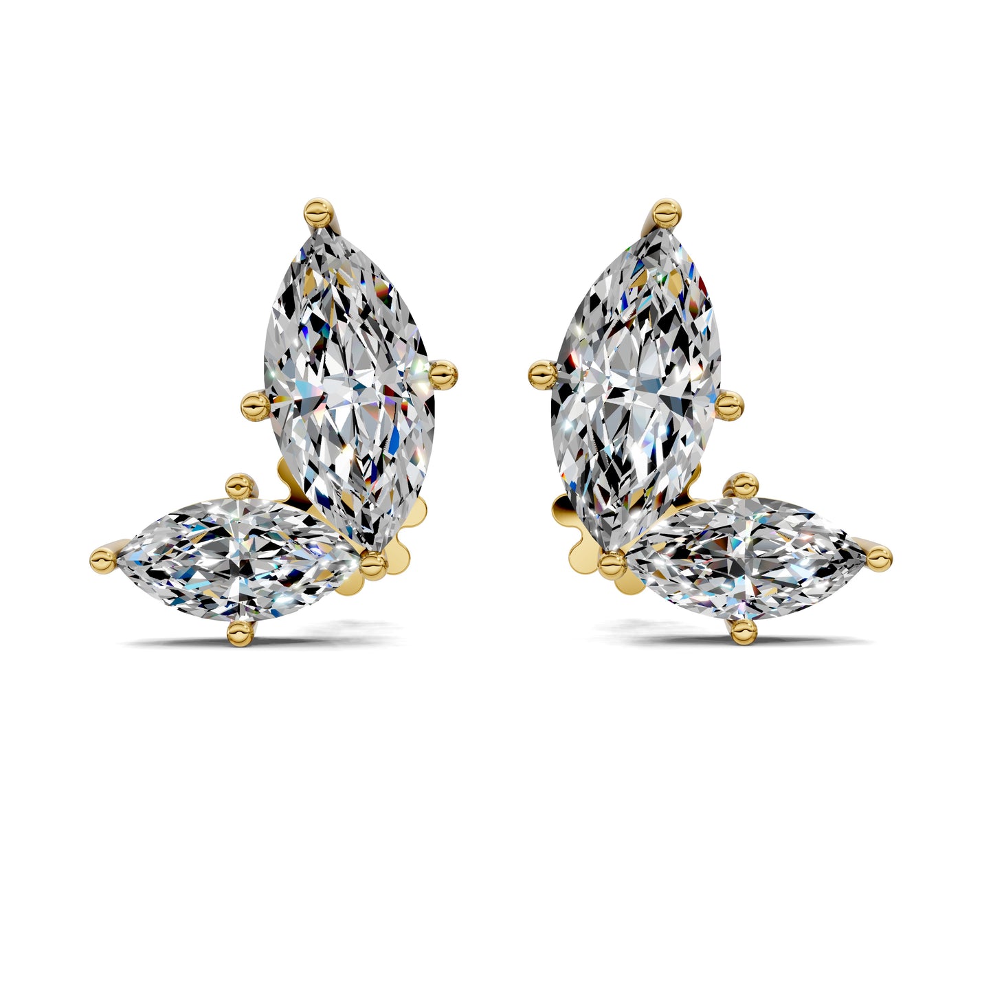 MARQUISE BUTTERFLY EARRING