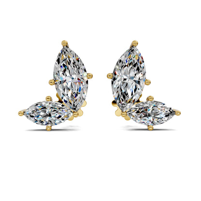 MARQUISE BUTTERFLY EARRING