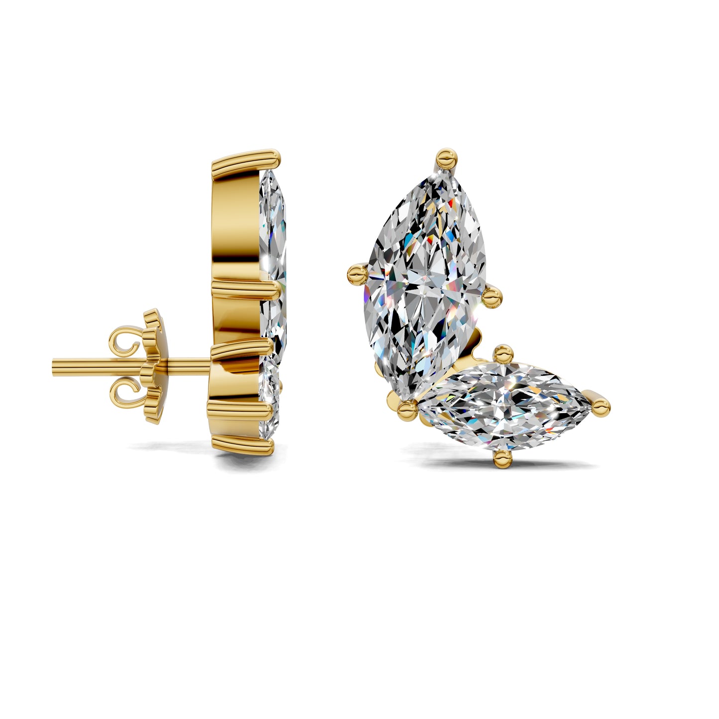 MARQUISE BUTTERFLY EARRING
