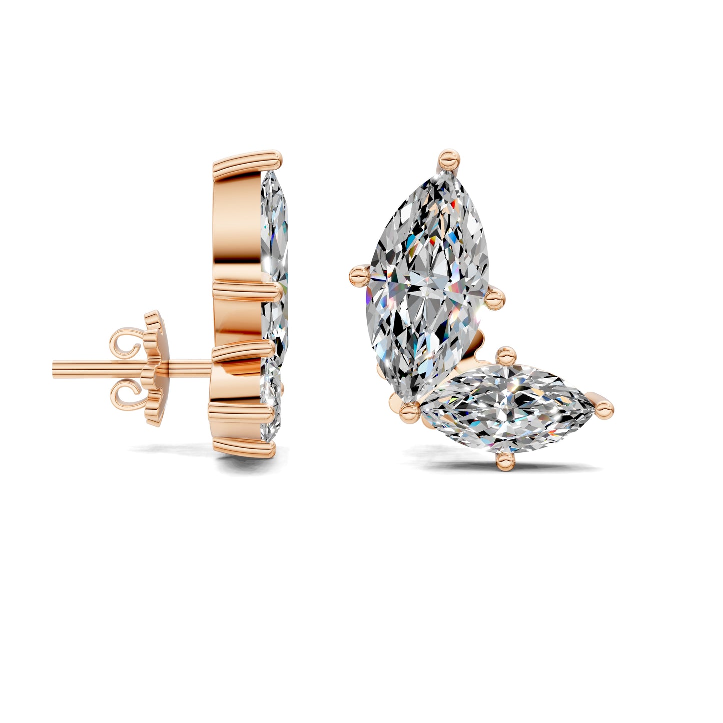 MARQUISE BUTTERFLY EARRING