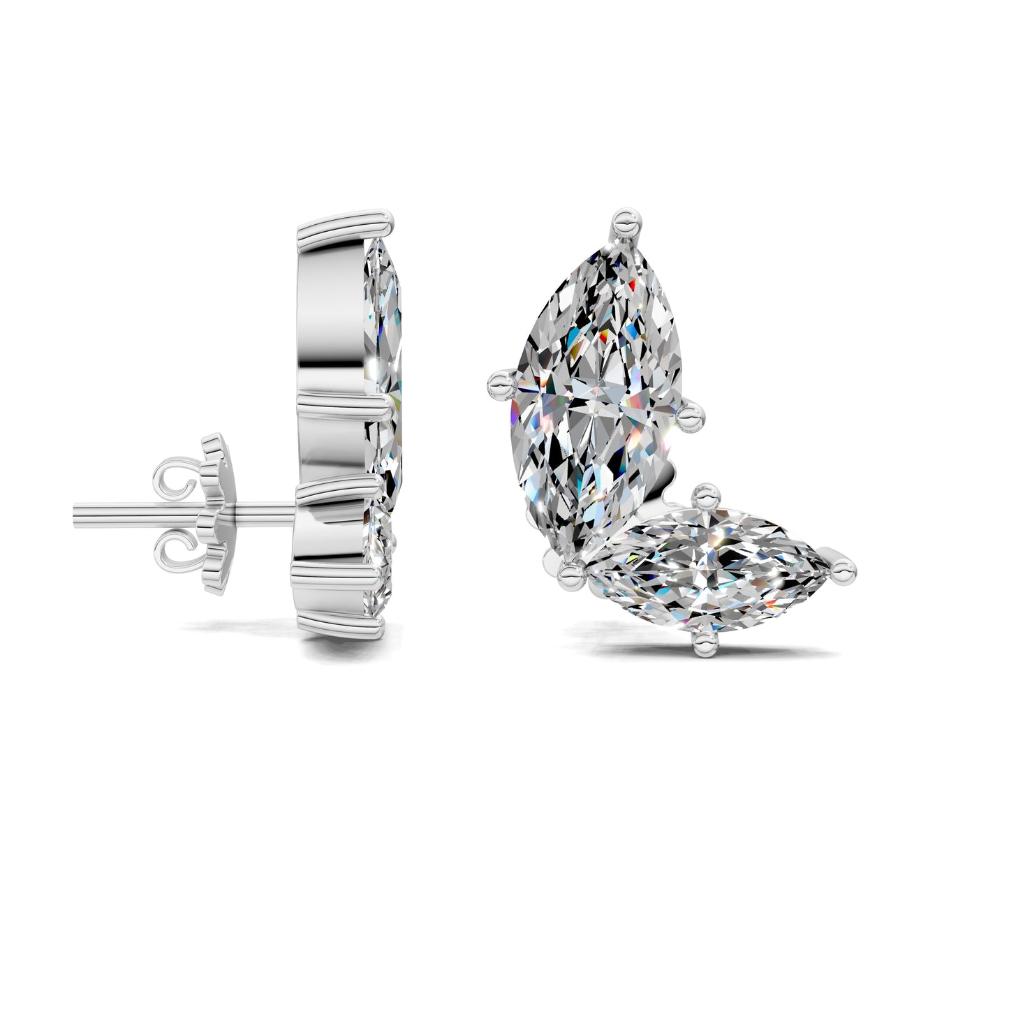 MARQUISE BUTTERFLY EARRING