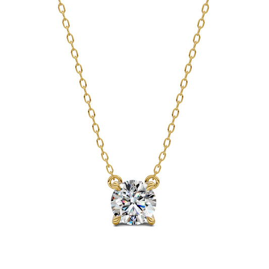 ROUND SOLITAIRE DIAMOND PENDANT