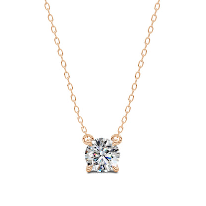 ROUND SOLITAIRE DIAMOND PENDANT