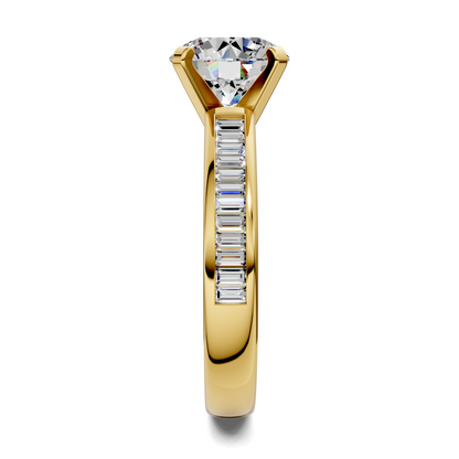 Bianca Baguette Channel Ring Setting